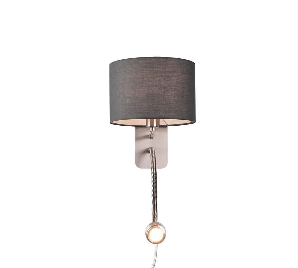 HOTEL | Wall lamp | Nickel mat | Metal