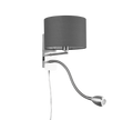 HOTEL | Wall lamp | Nickel mat | Metal