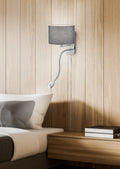 HOTEL | Wall lamp | Nickel mat | Metal