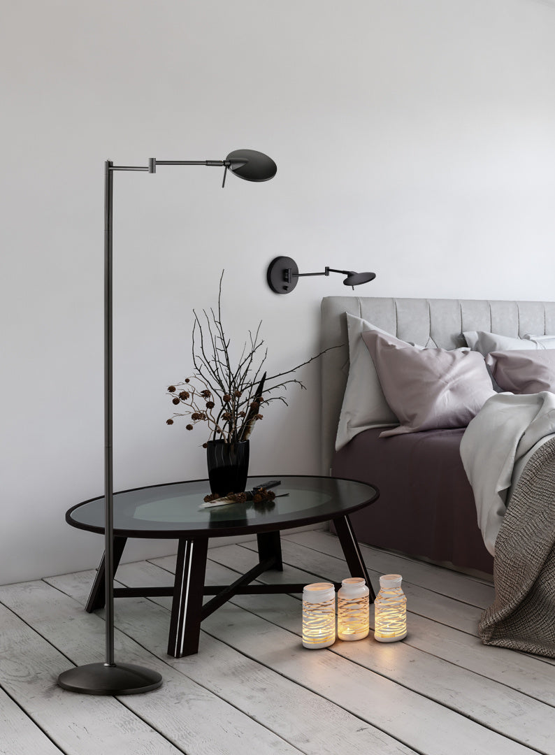 KAZAN | Wall lamp | Black mat | Metal