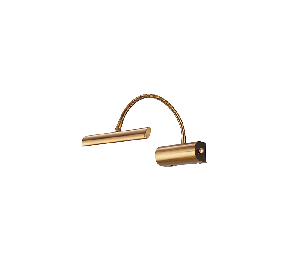 CURTIS | Wall lamp | Old brass | Metal