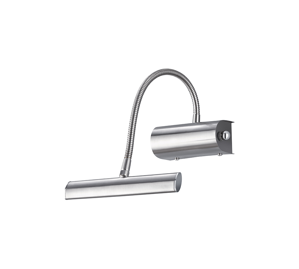 CURTIS | Wall lamp | Nickel mat | Metal