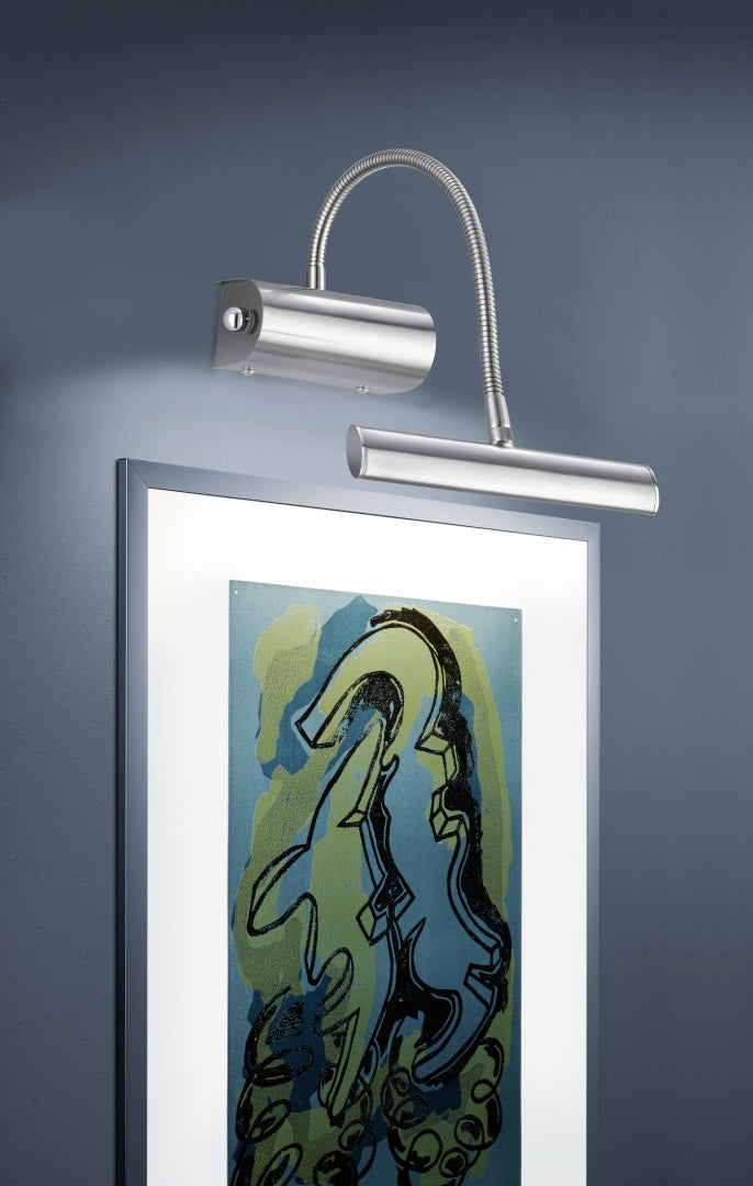 CURTIS | Wall lamp | Nickel mat | Metal