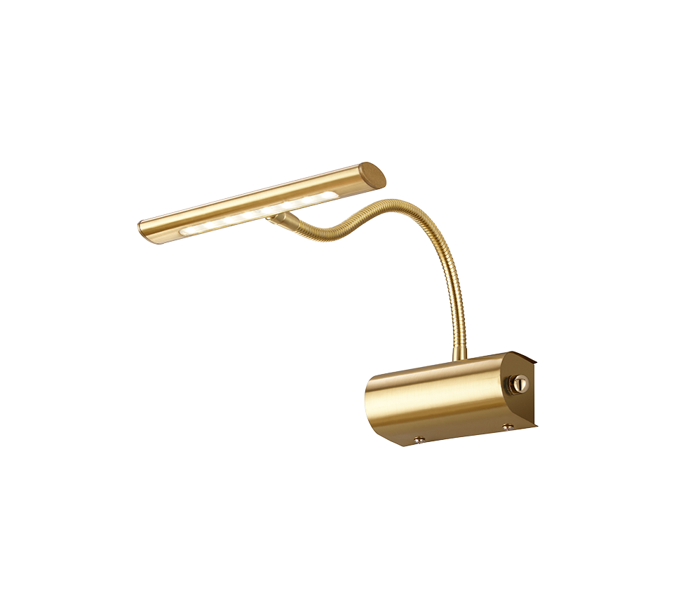 CURTIS | Wall lamp | Brass mat | Metal