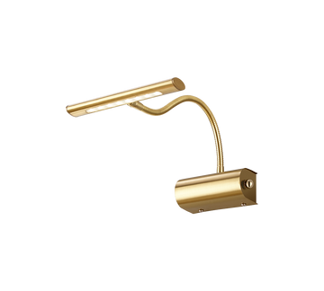 CURTIS | Wall lamp | Brass mat | Metal