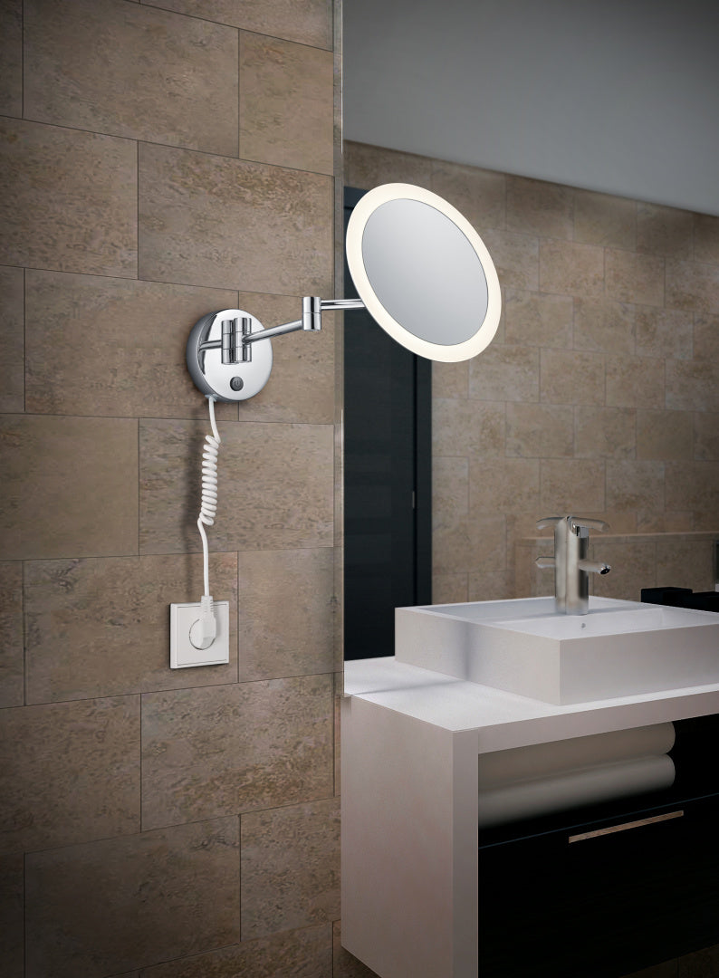 VIEW | Wall lamp | Chrome | Metal