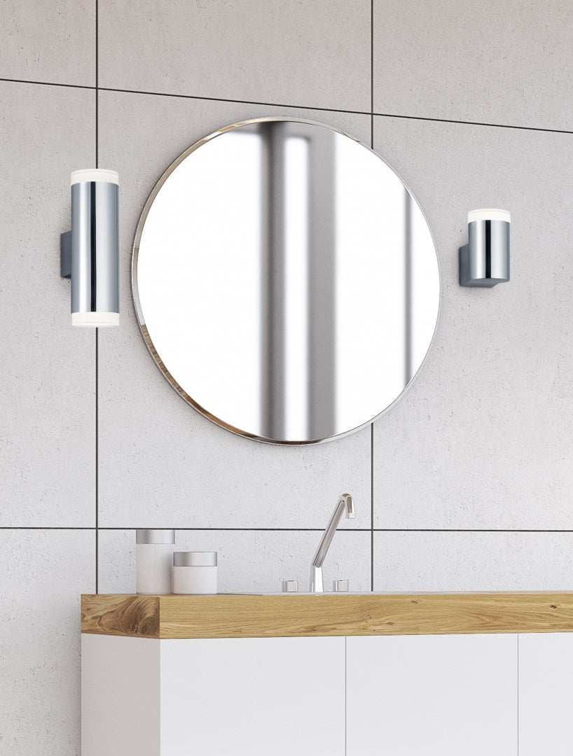 RAY | Wall lamp | Chrome | Plastic