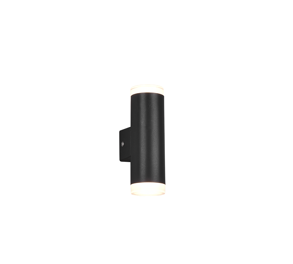 RAY | Wall lamp | Black mat | Plastic