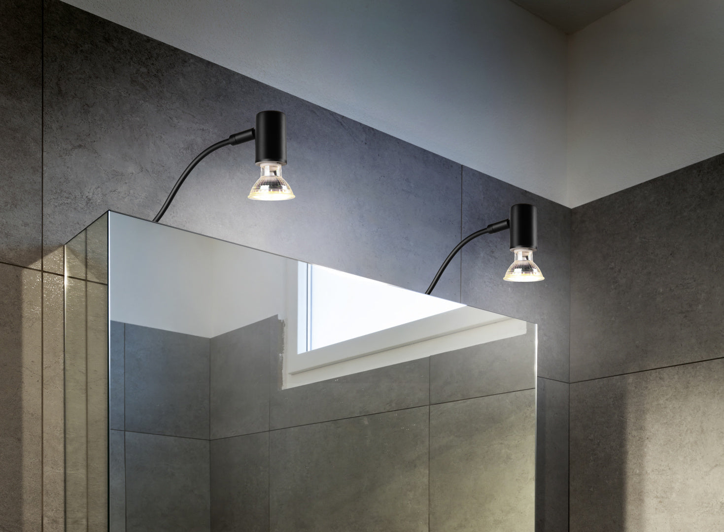 GIADA | Wall lamp | Black mat | Metal