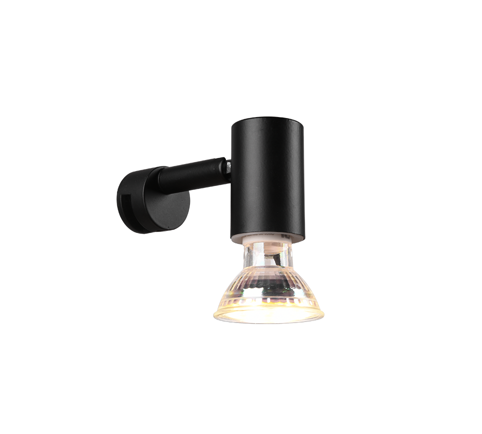 LORENZO | Wall lamp | Black mat | Metal