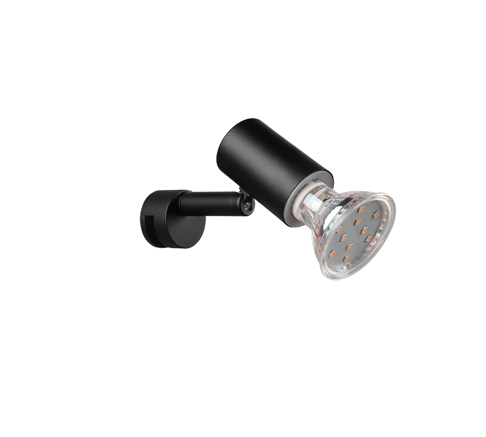 LORENZO | Wall lamp | Black mat | Metal