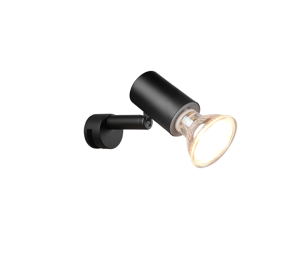 LORENZO | Wall lamp | Black mat | Metal