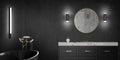 PIERA | Wall lamp | Black mat | Plastic