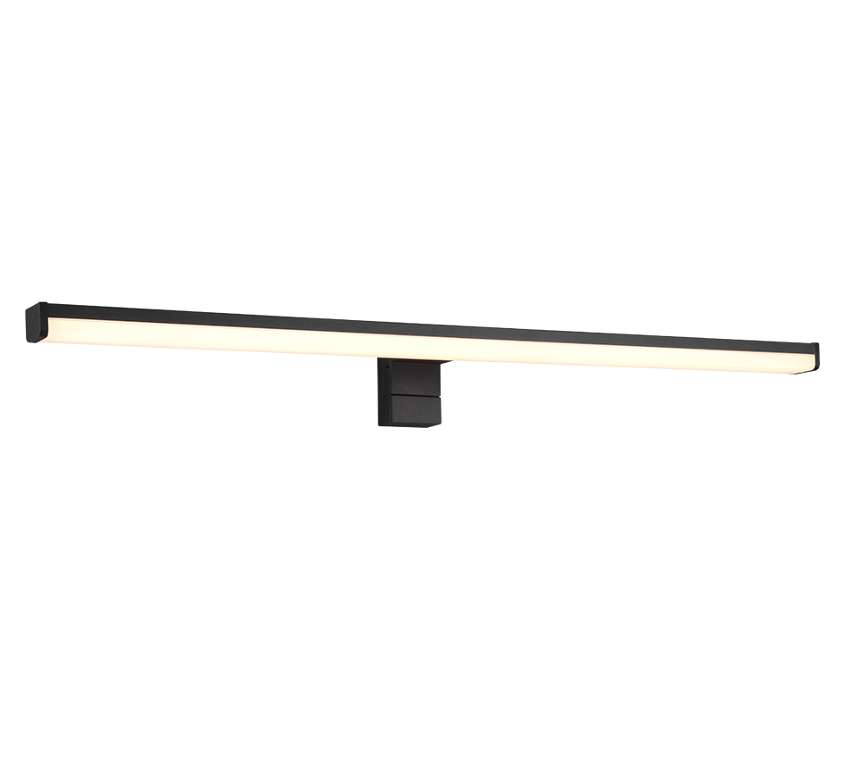 LINO | Wall lamp | Black mat | Plastic