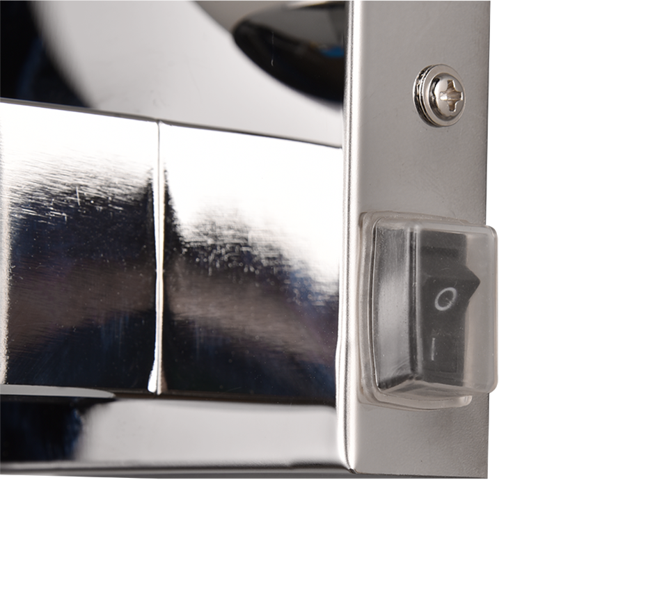 KULA | Wall lamp | Chrome | Metal