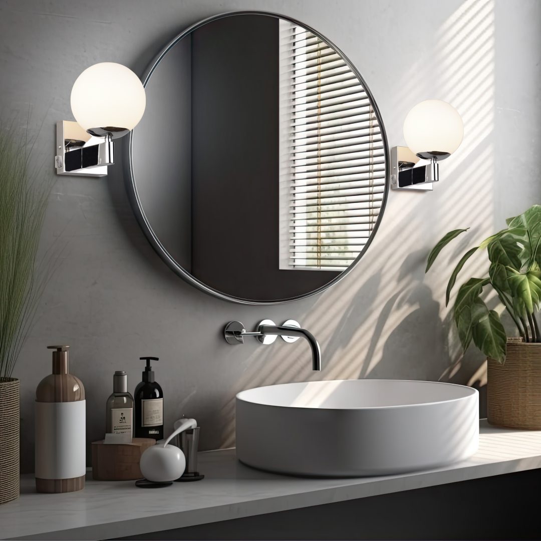 KULA | Wall lamp | Chrome | Metal