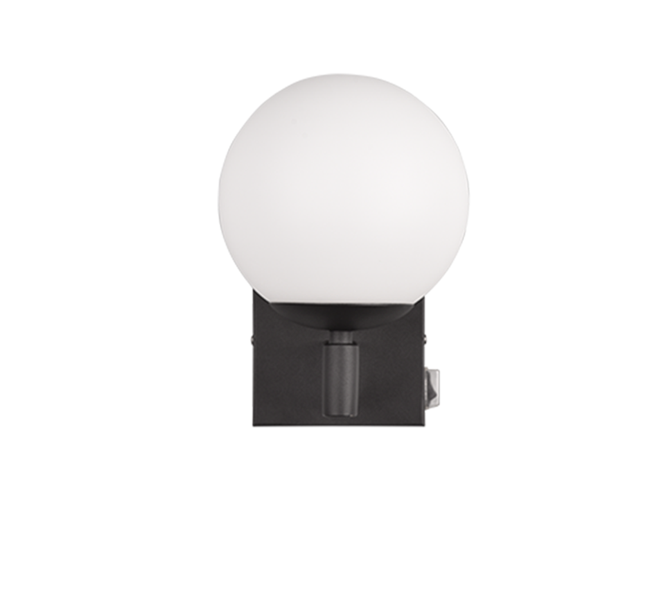 KULA | Wall lamp | Black mat | Metal