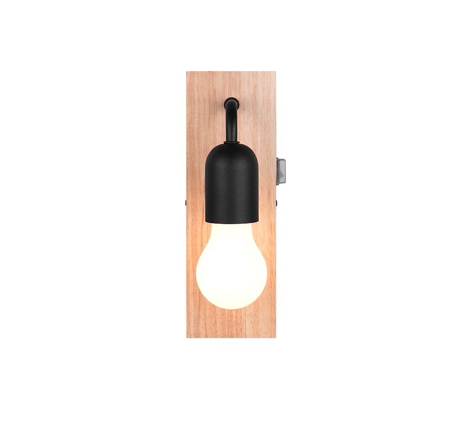 ARTURO | Wall lamp | Wood coloured | Natural wood
