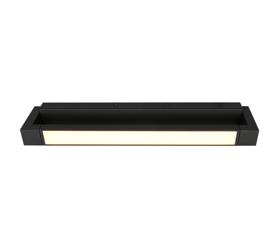 FABRIZIO | Wall lamp | Black mat | Aluminium
