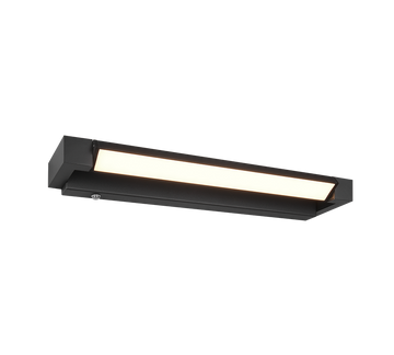 FABRIZIO | Wall lamp | Black mat | Aluminium