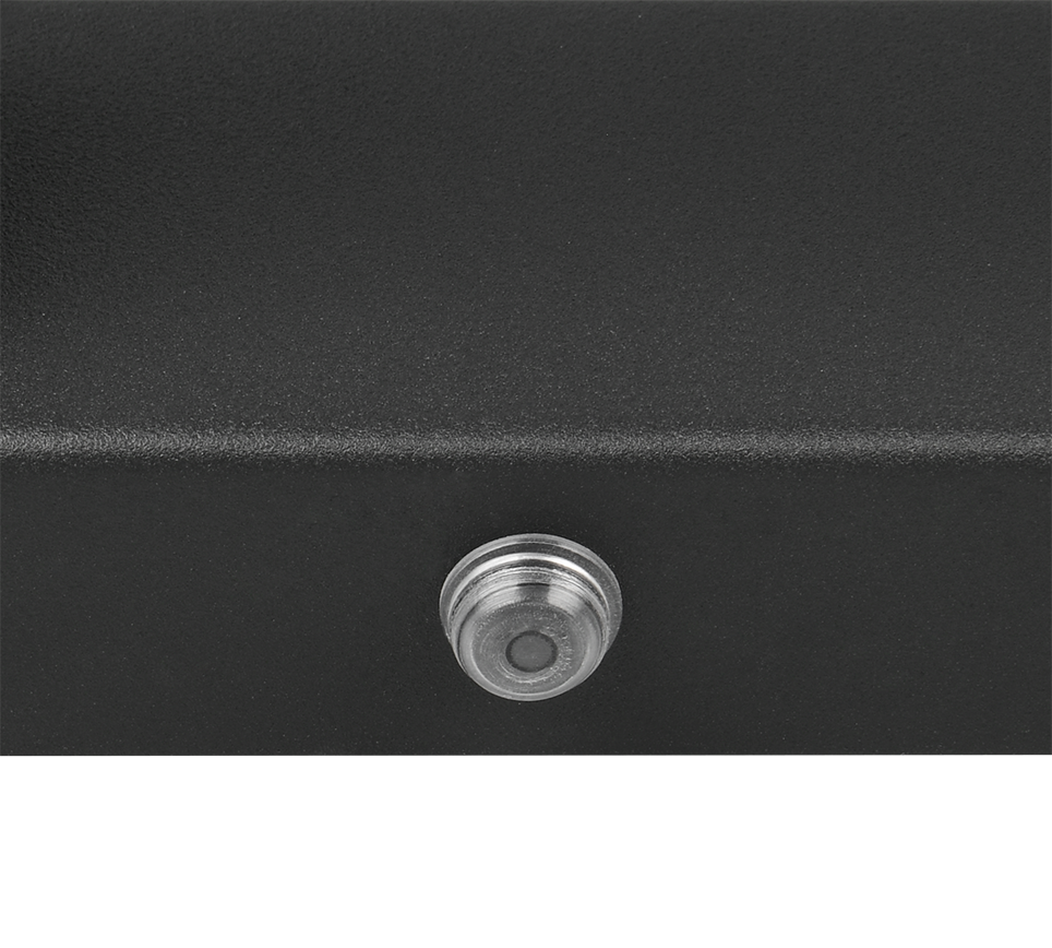 FABRIZIO | Wall lamp | Black mat | Aluminium