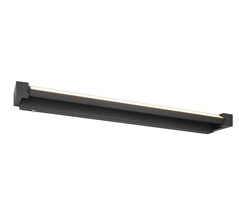 FABRIZIO | Wall lamp | Black mat | Aluminium