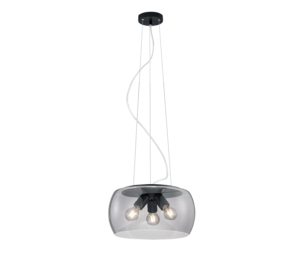 VALENTE | Pendant | Anthracite | Metal
