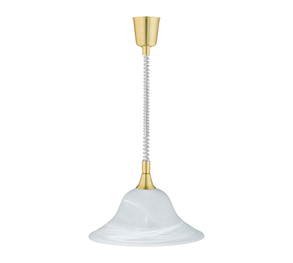 VIOLA | Pendant | Brass mat | Metal