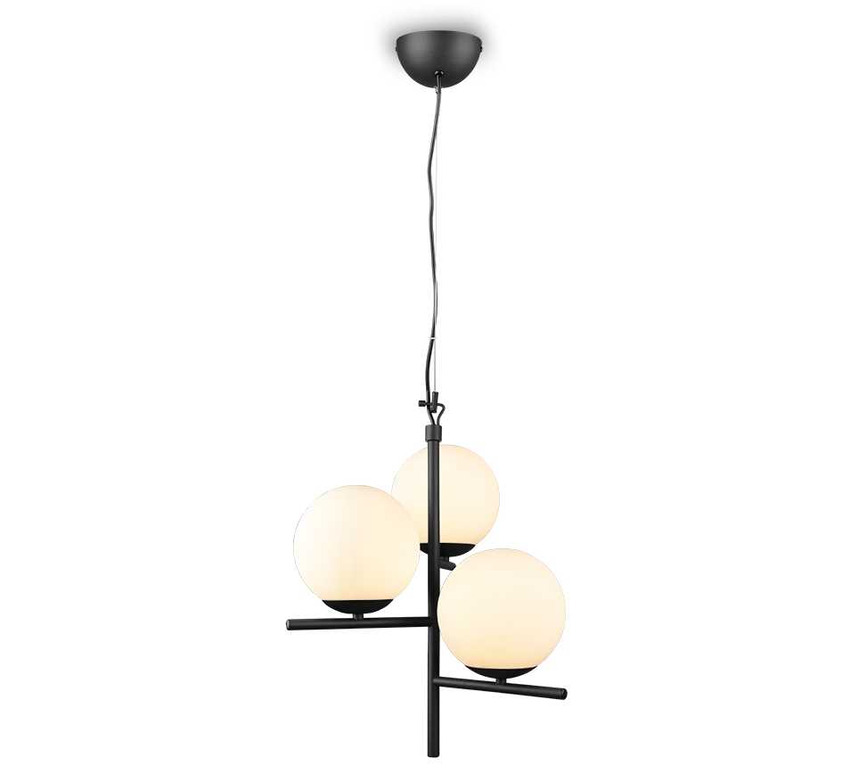 PURE | Pendant | Black mat | Metal