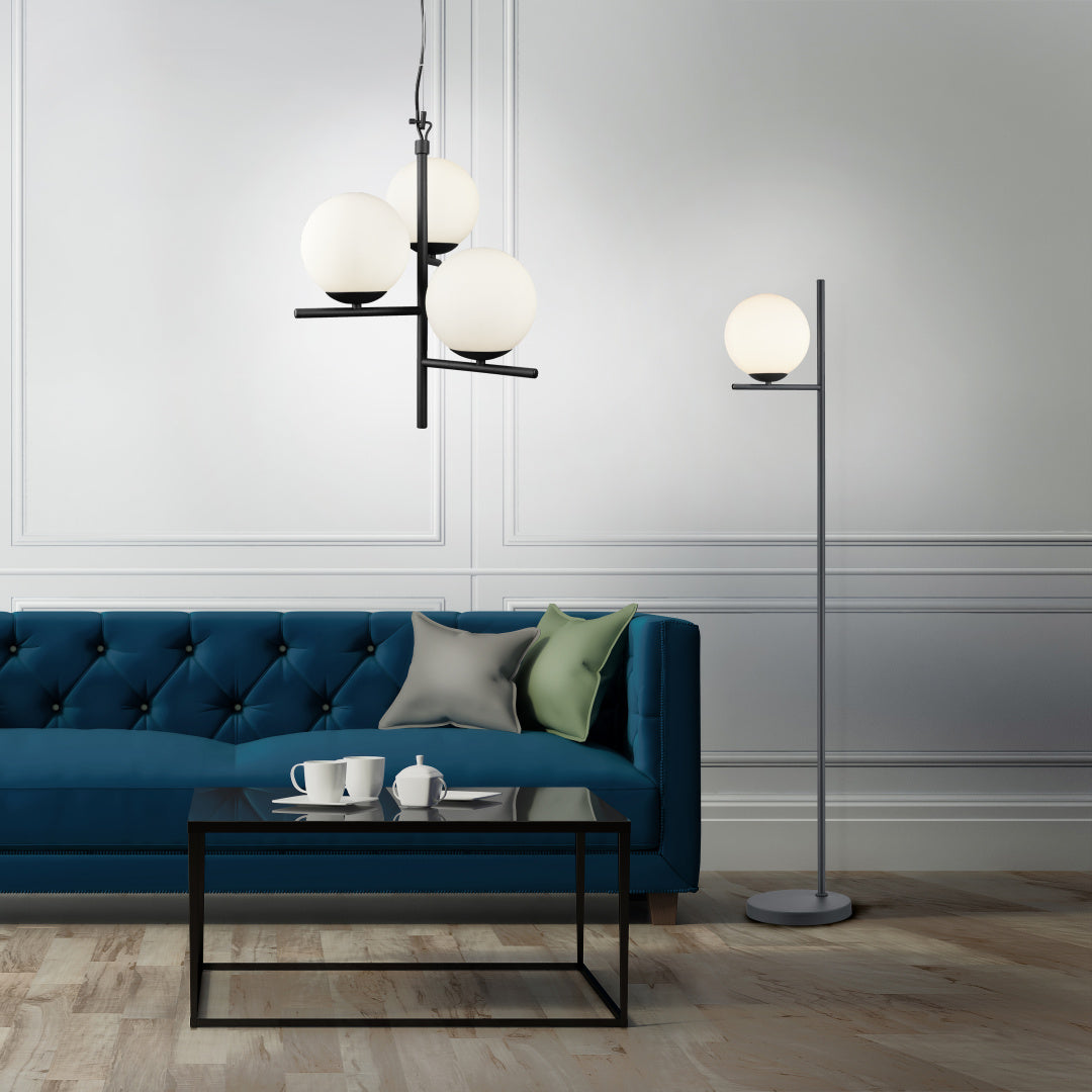 PURE | Pendant | Black mat | Metal