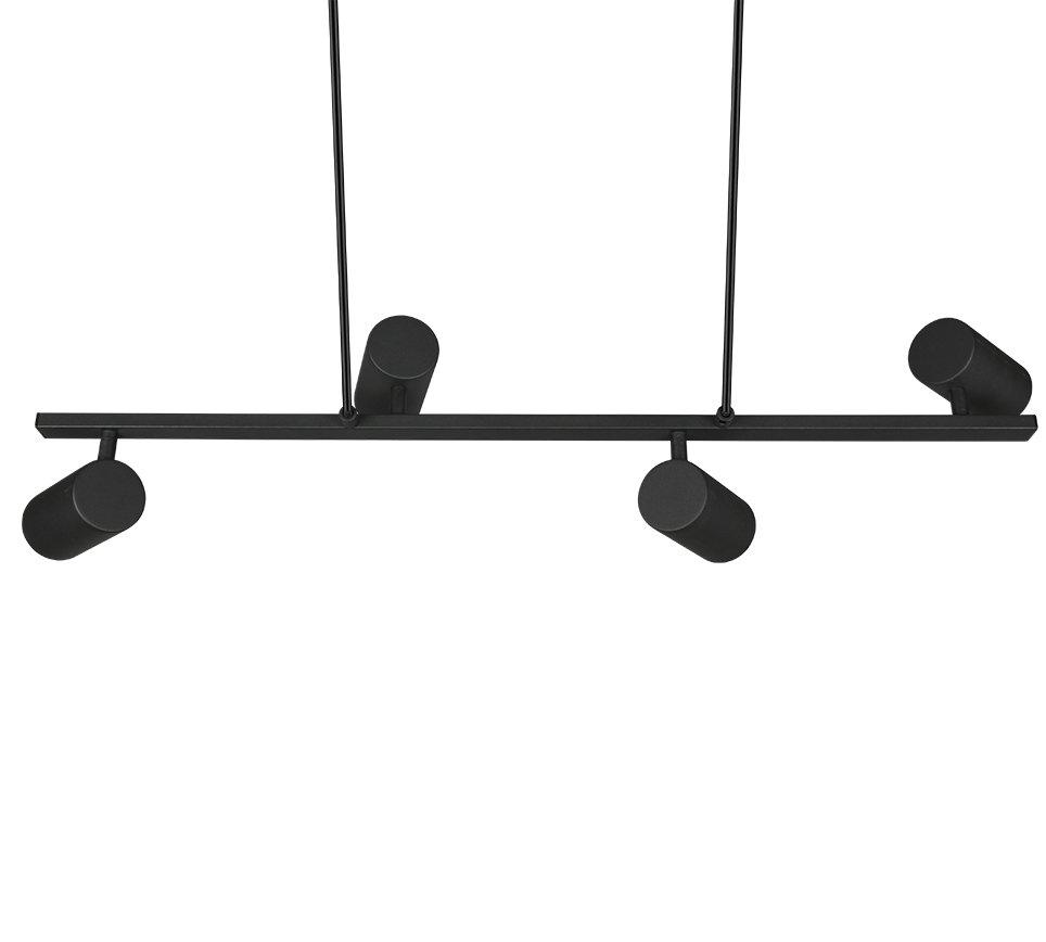 MARLEY | Pendant | Black mat | Metal