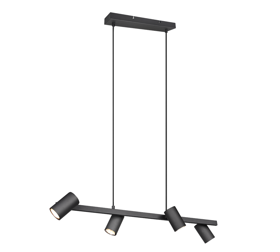 MARLEY | Pendant | Black mat | Metal