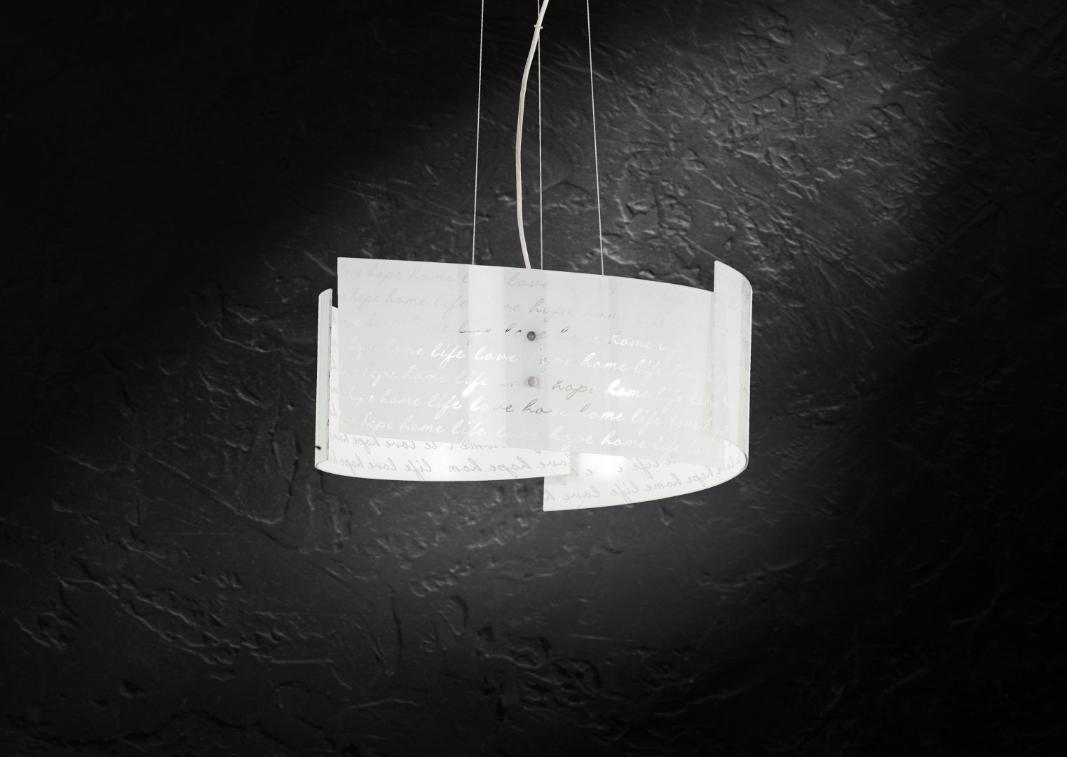SIGNA | Pendant | White | Metal