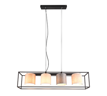 ROSS | Pendant | Black mat | Metal