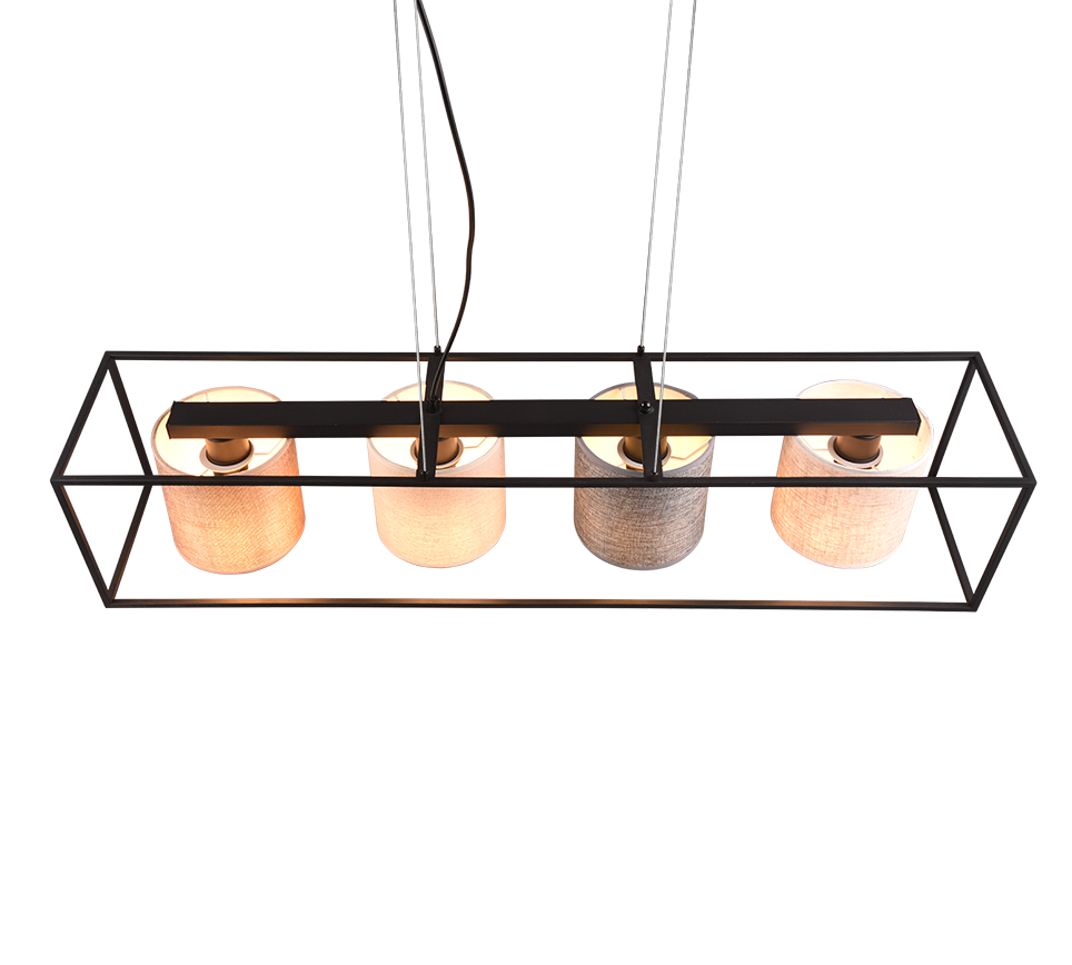 ROSS | Pendant | Black mat | Metal