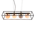 ROSS | Pendant | Black mat | Metal