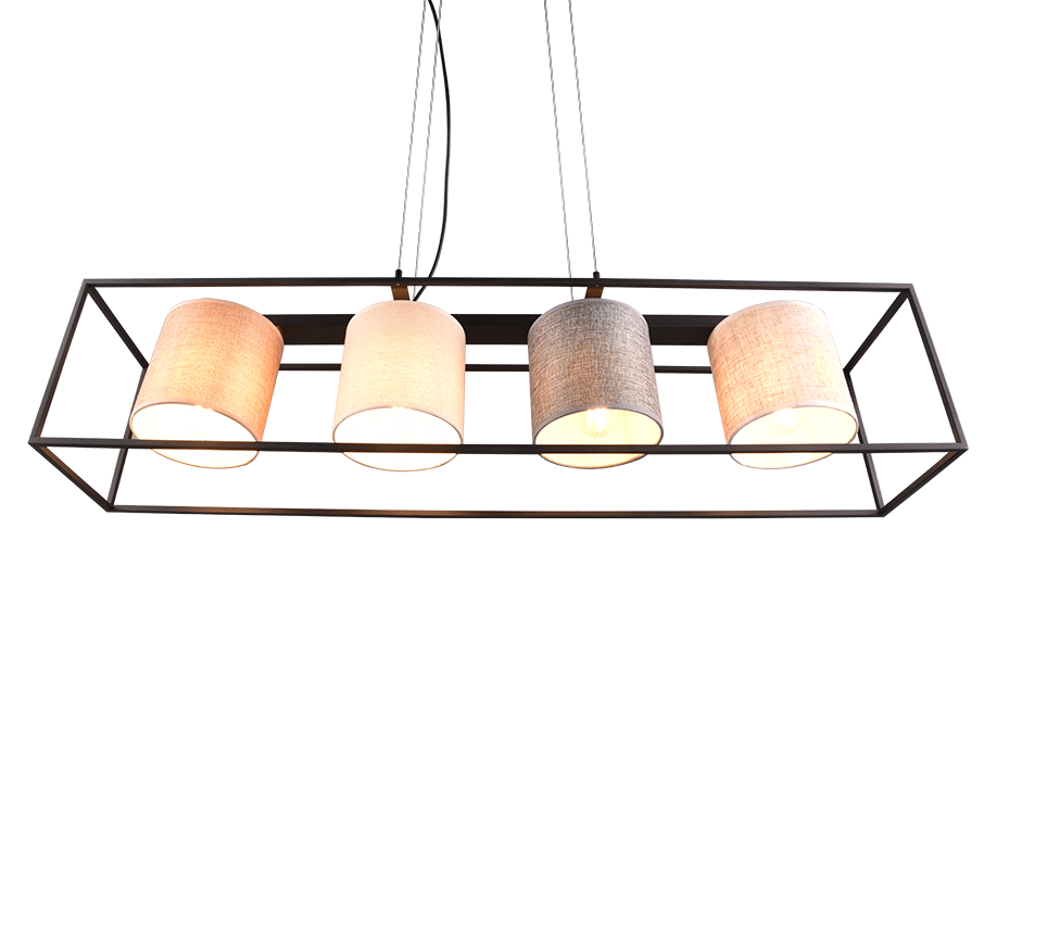 ROSS | Pendant | Black mat | Metal