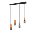 TOSH | Pendant | Black mat | Metal