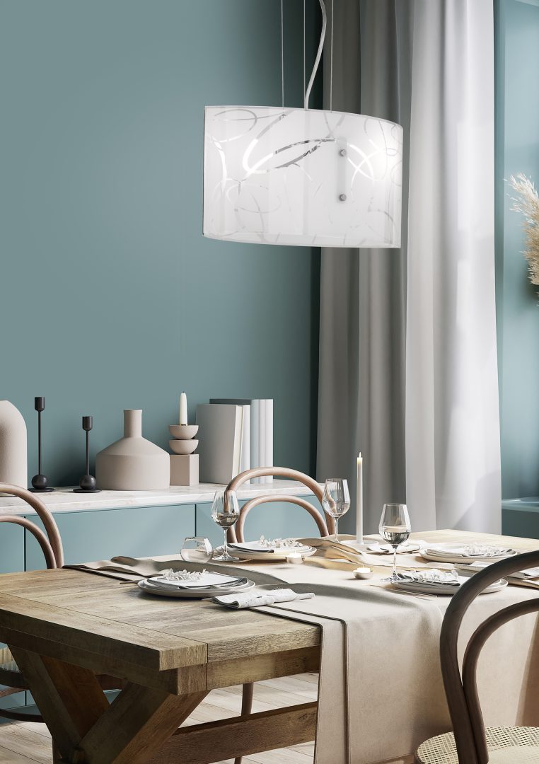 SPIRELLI | Pendant | White | Metal