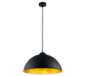 ROMINO II | Pendant | Black mat | Metal