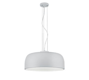 BARON | Pendant | White mat | Metal