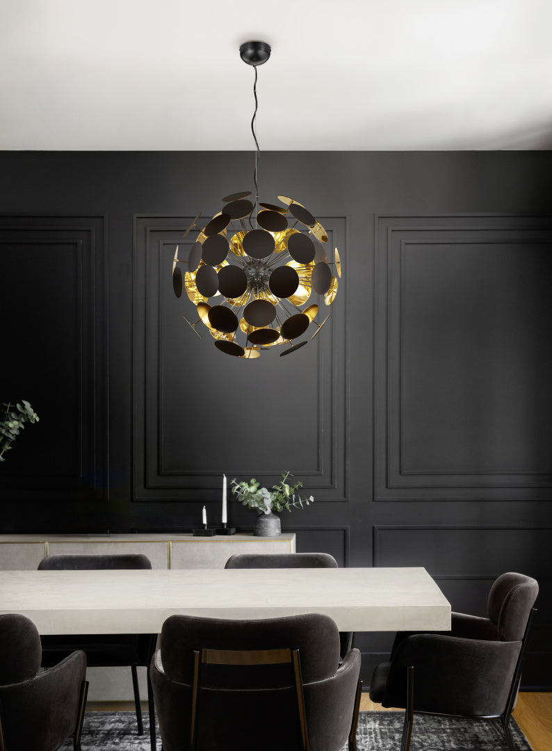 DISCALGO | Pendant | Black mat | Metal
