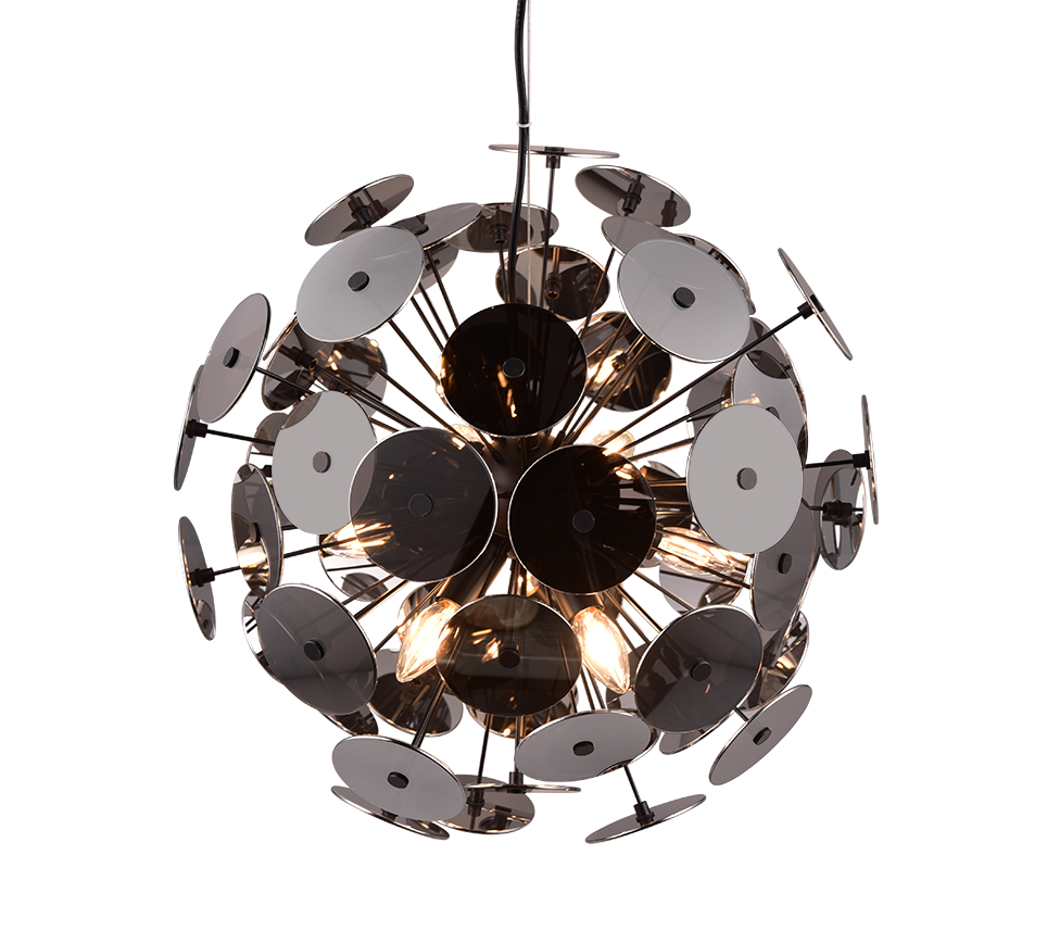 DISCALGO | Pendant | Black mat | Metal