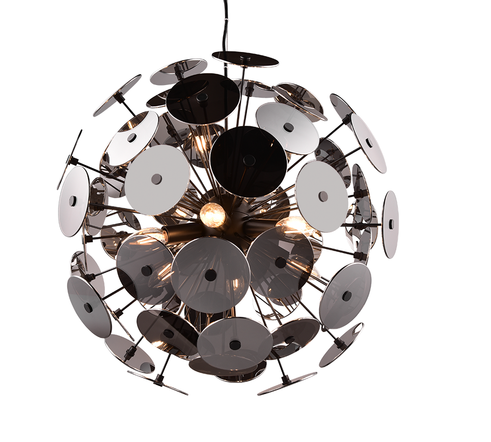 DISCALGO | Pendant | Black mat | Metal