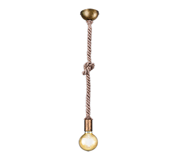 ROPE | Pendant | Old brass | Metal