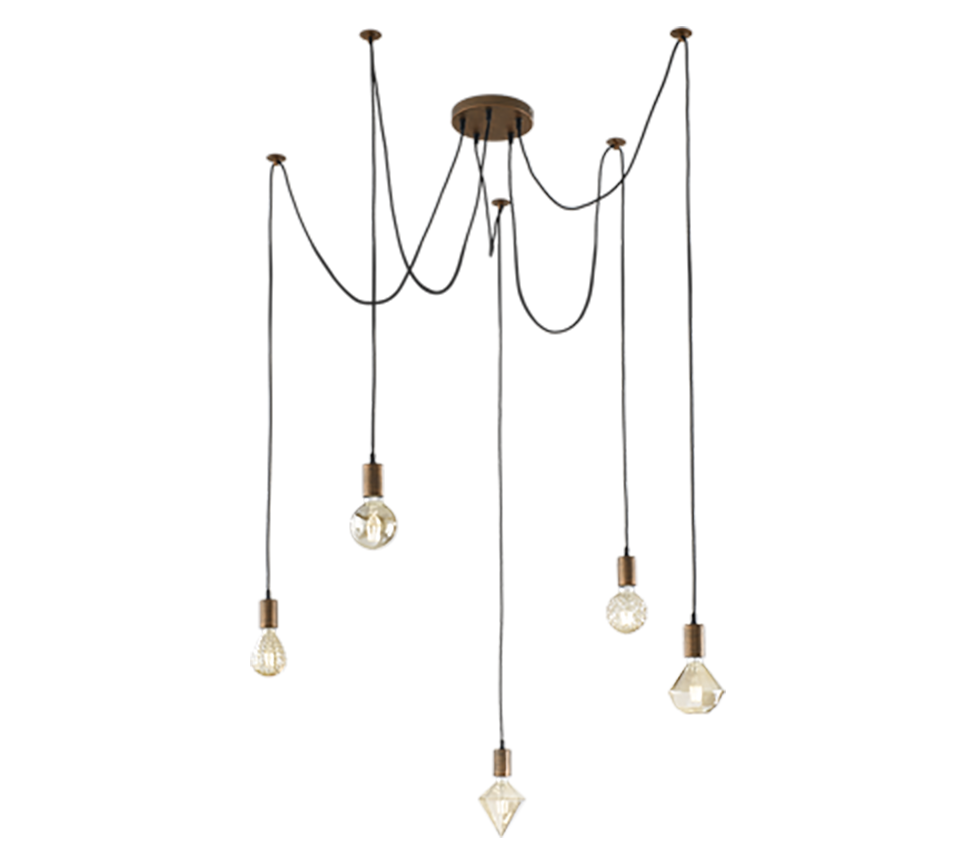 CORD | Pendant | Antique copper | Metal