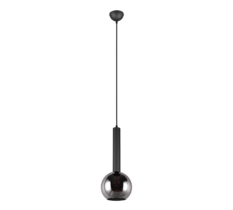 CLAYTON | Pendant | Black mat | Metal