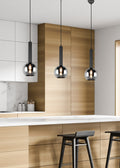 CLAYTON | Pendant | Black mat | Metal