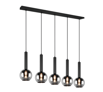 CLAYTON | Pendant | Black mat | Metal