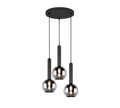 CLAYTON | Pendant | Black mat | Metal